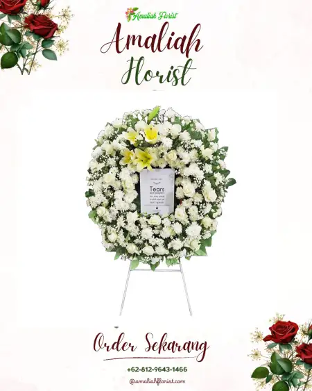 Krans Bunga Duka Kedinding